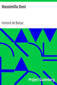 Massimilla Doni by Honoré de Balzac