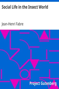 Social Life in the Insect World by Jean-Henri Fabre