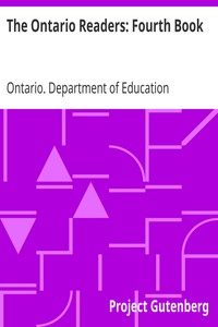The Ontario Readers: Fourth Book by Ontario. Department of Education