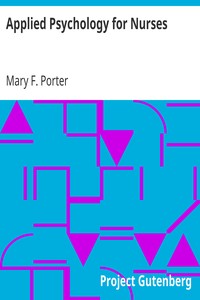 Applied Psychology for Nurses by Mary F. Porter