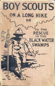 Boy Scouts on a Long Hike; Or, To the Rescue in the Black Water Swamps by Archibald Lee Fletcher