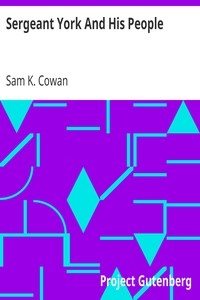 Sergeant York And His People by Sam K. (Sam Kinkade) Cowan