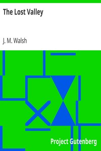 The Lost Valley by J. M. (James Morgan) Walsh