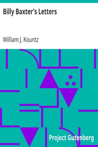 Billy Baxter's Letters by William J. Kountz