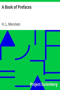 A Book of Prefaces by H. L. (Henry Louis) Mencken