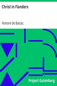 Christ in Flanders by Honoré de Balzac