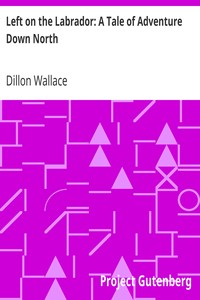 Left on the Labrador: A Tale of Adventure Down North by Dillon Wallace