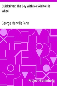 Quicksilver: The Boy With No Skid to His Wheel by George Manville Fenn