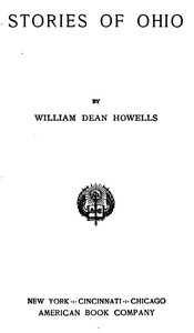 Stories Of Ohio by William Dean Howells