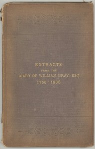 Extracts from the Diary of William Bray by William Bray