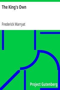 The King's Own by Frederick Marryat