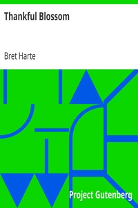 Thankful Blossom by Bret Harte