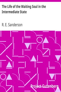 The Life of the Waiting Soul in the Intermediate State by R. E. (Robert Edward) Sanderson