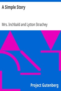 A Simple Story by Mrs. Inchbald