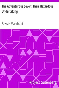The Adventurous Seven: Their Hazardous Undertaking by Bessie Marchant