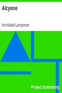Alcyone by Archibald Lampman