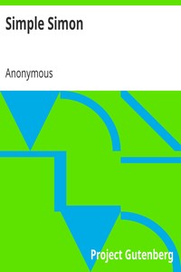 Simple Simon
Silhouette Series by Anonymous