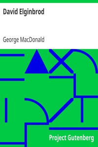 David Elginbrod by George MacDonald