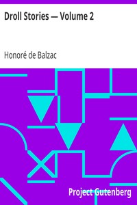 Droll Stories — Volume 2 by Honoré de Balzac