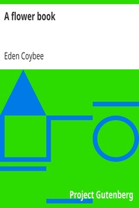 A flower book by Eden Coybee