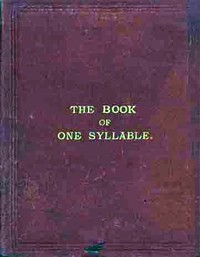 The book of one syllable by Esther Bakewell