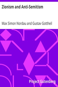 Zionism and Anti-Semitism by Max Simon Nordau