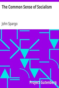 The Common Sense of Socialism
A Series of Letters Addressed to Jonathan Edwards, of Pittsburg by John Spargo