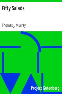Fifty Salads by Thomas J. (Thomas Jefferson) Murrey
