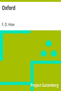 Oxford by F. D. (Frederick Douglas) How