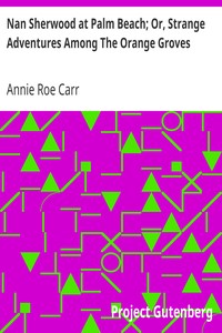 Nan Sherwood at Palm Beach; Or, Strange Adventures Among The Orange Groves by Annie Roe Carr