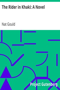 The Rider in Khaki: A Novel by Nat Gould