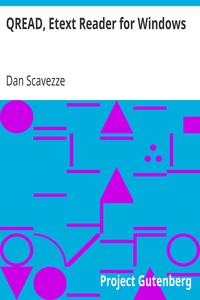 QREAD, Etext Reader for Windows by Dan Scavezze