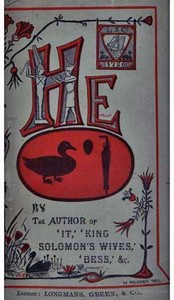 He by Andrew Lang