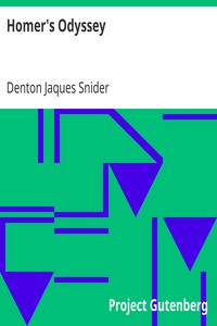 Homer's Odyssey
A Commentary by Denton Jaques Snider