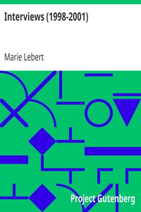 Interviews (1998-2001) by Marie Lebert