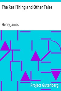 The Real Thing and Other Tales by Henry James
