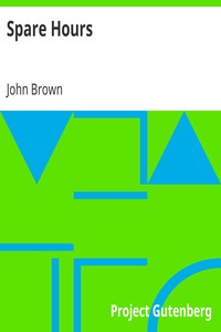 Spare Hours by John Brown