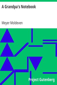A Grandpa's Notebook
Ideas, Models, Stories and Memoirs to Encourage Intergenerational Outreach and Communication by Meyer Moldeven