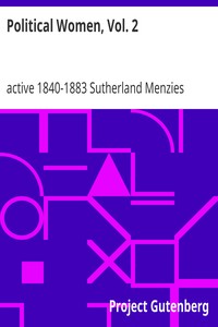 Political Women, Vol. 2 by Sutherland Menzies