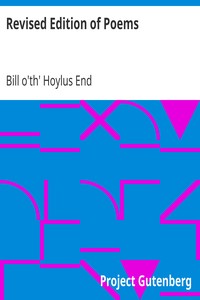 Revised Edition of Poems by Bill o'th' Hoylus End