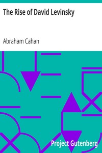 The Rise of David Levinsky by Abraham Cahan