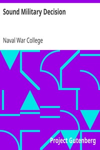 Sound Military Decision by Naval War College (U.S.)