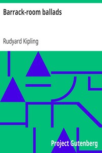 Barrack-room ballads by Rudyard Kipling