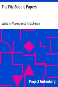 The Fitz-Boodle Papers by William Makepeace Thackeray