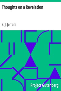Thoughts on a Revelation by S. J. (Samuel John) Jerram