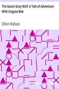 The Gaunt Gray Wolf: A Tale of Adventure With Ungava Bob by Dillon Wallace
