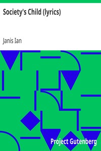 Society's Child (lyrics) by Janis Ian