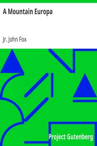 A Mountain Europa by John Fox