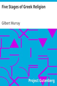 Five Stages of Greek Religion by Gilbert Murray
