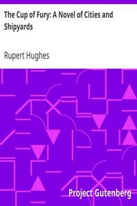 The Cup of Fury: A Novel of Cities and Shipyards by Rupert Hughes